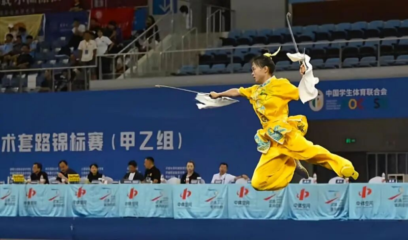 学院代表队在学体联2026年全国大学生武术套路锦标赛(甲乙组)斩获1金3银3铜-西南大学体育学院